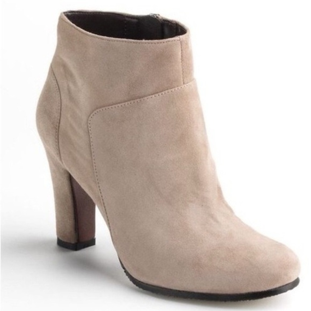 Sam Edelman suede grey booties